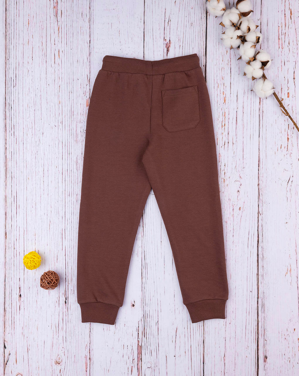 παιδικό παντελόνι φόρμας καφέ για αγόρι - Prénatal