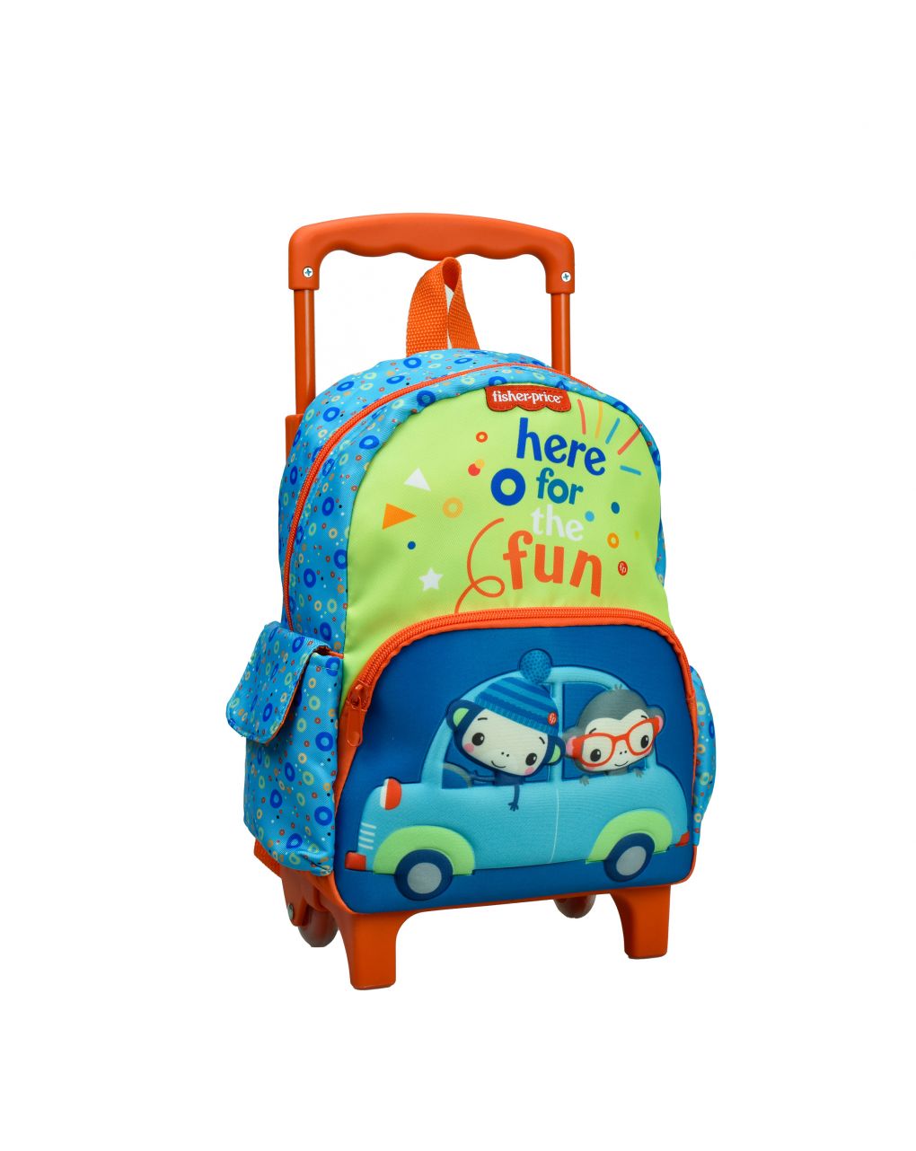 Gim τσάντα νηπιαγωγείου trolley mini car fisher price 349-45073 - Fisher-Price