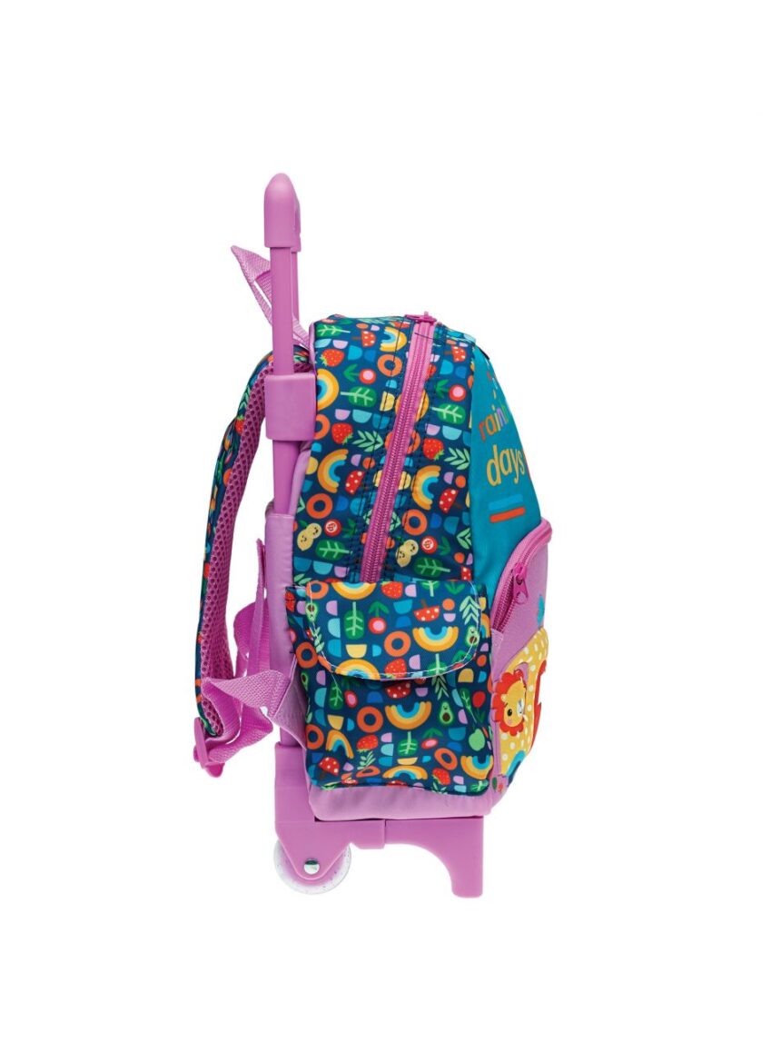 Gim τσάντα νηπιαγωγείου trolley mini rainbow fisher price 349-47073 - Fisher-Price