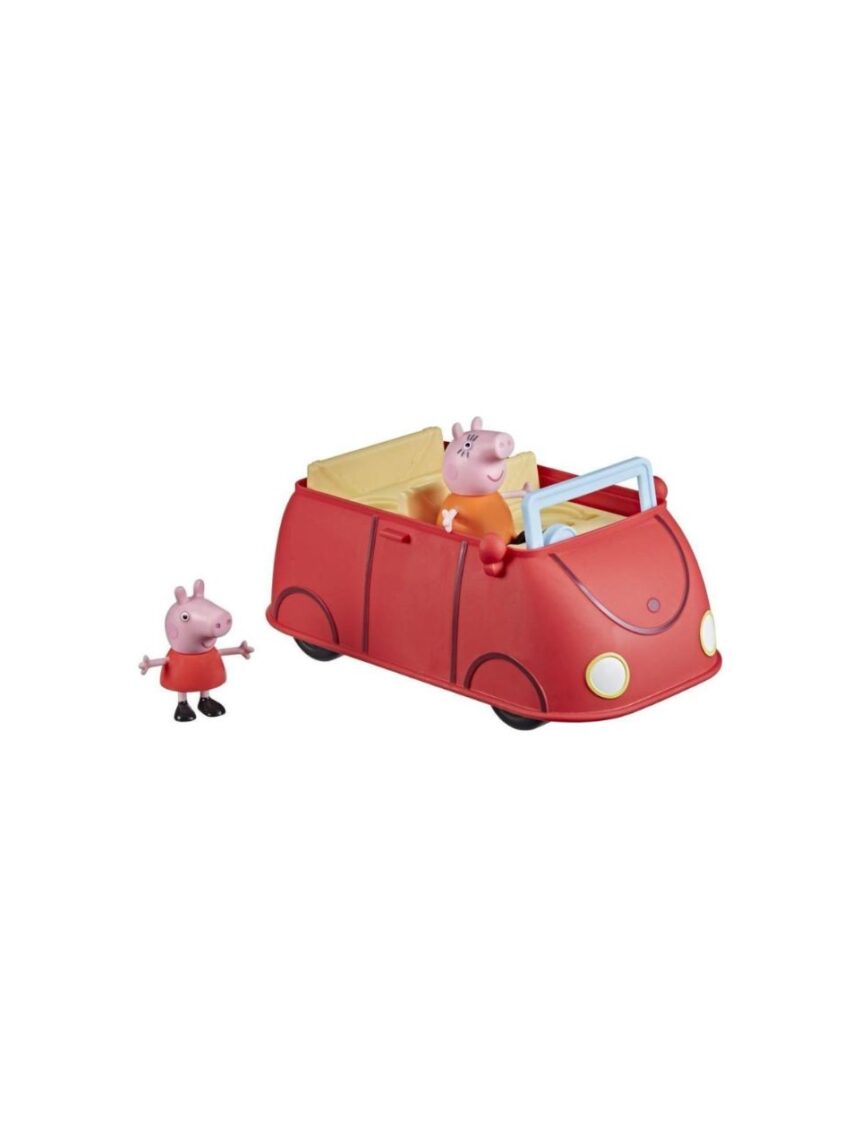 Peppa pig family red car οικογενειακό αυτοκίνητο f21845l0 - Peppa Pig