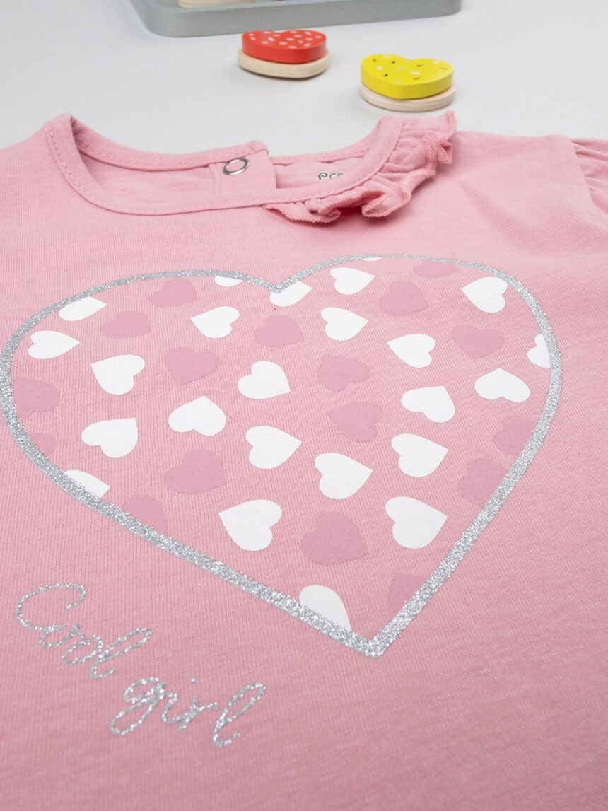βρεφική μπλούζα ροζ cool girl για κορίτσι - Prénatal