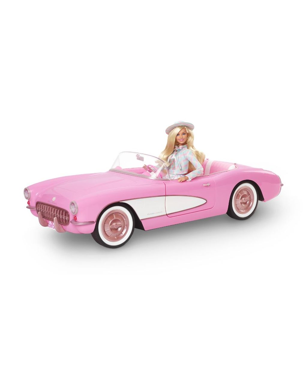 Barbie the movie corvette convertible car hpk02 - BARBIE