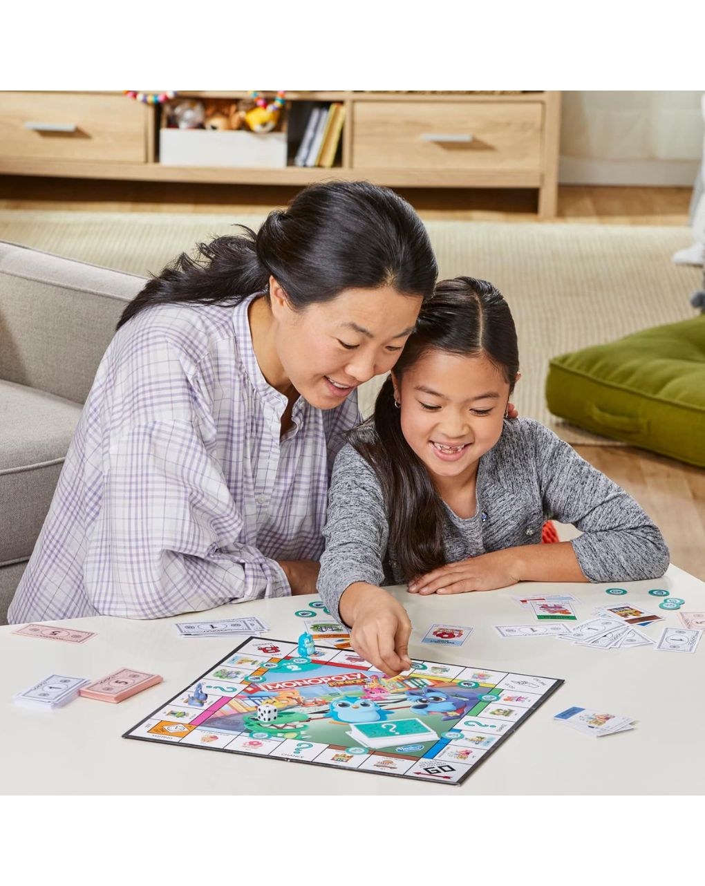 Hasbro gaming monopoly junior 2 σε 1 f8562 - Monopoly