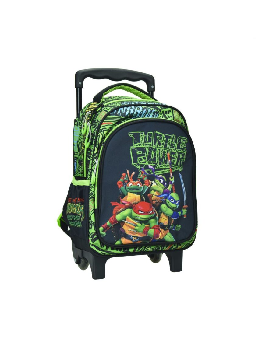 Gim τσάντα νηπιαγωγείου trolley ninja turtles 334-26072 - Gim