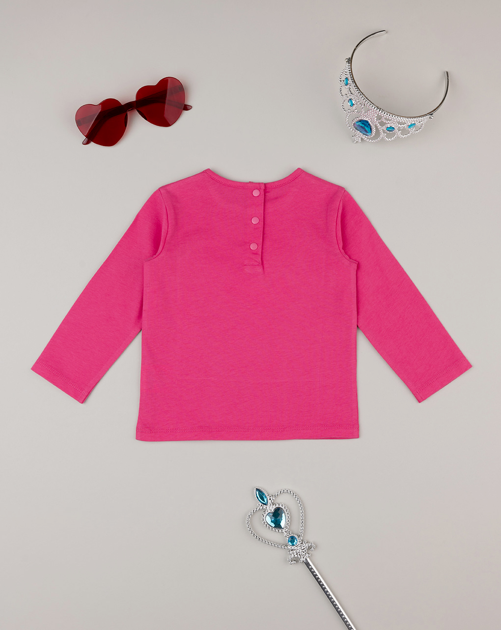 βρεφική μπλούζα φούξια με μονόκερο για κορίτσι - Prénatal