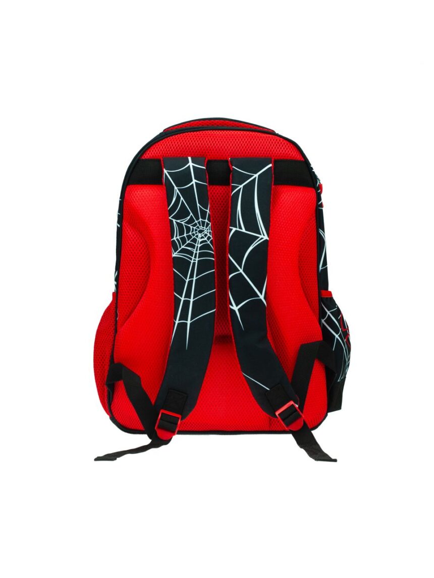 Gim τσάντα δημοτικού πλάτης οβάλ spiderman black city 337-05031 - Gim