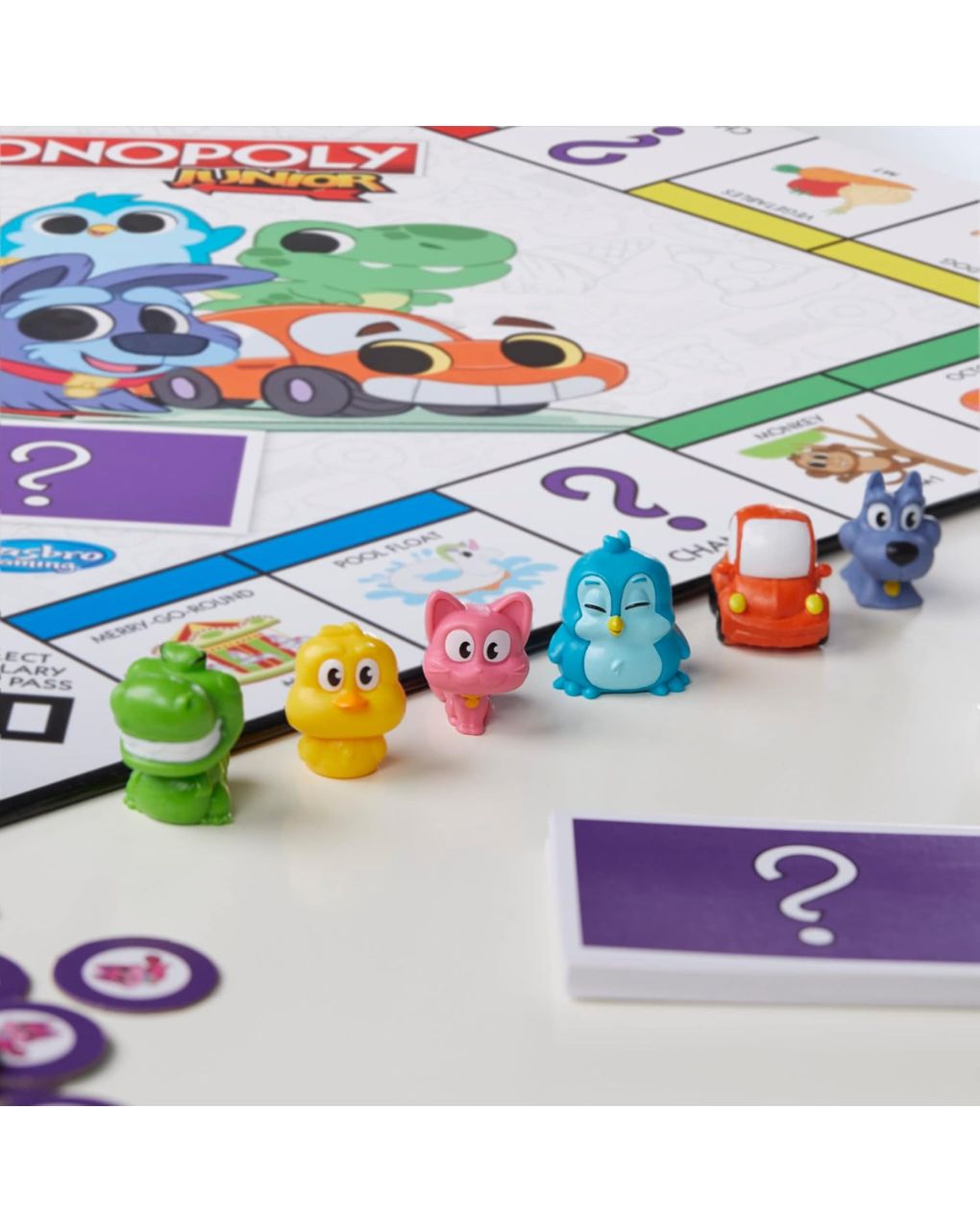 Hasbro gaming monopoly junior 2 σε 1 f8562 - Monopoly