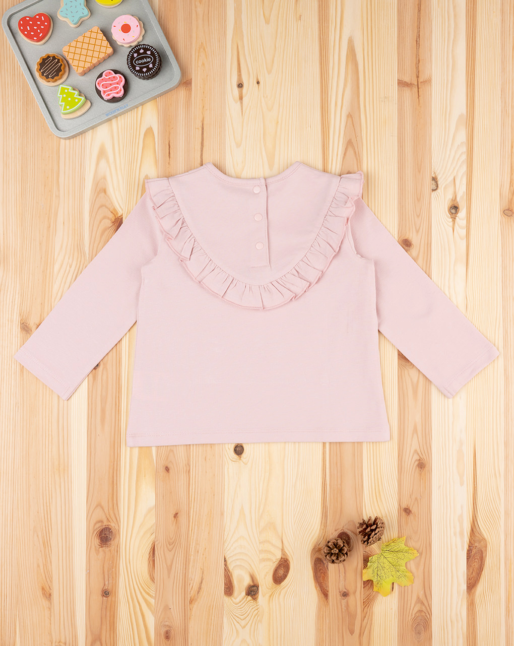 βρεφική μπλούζα ροζ lovely για κορίτσι - Prénatal