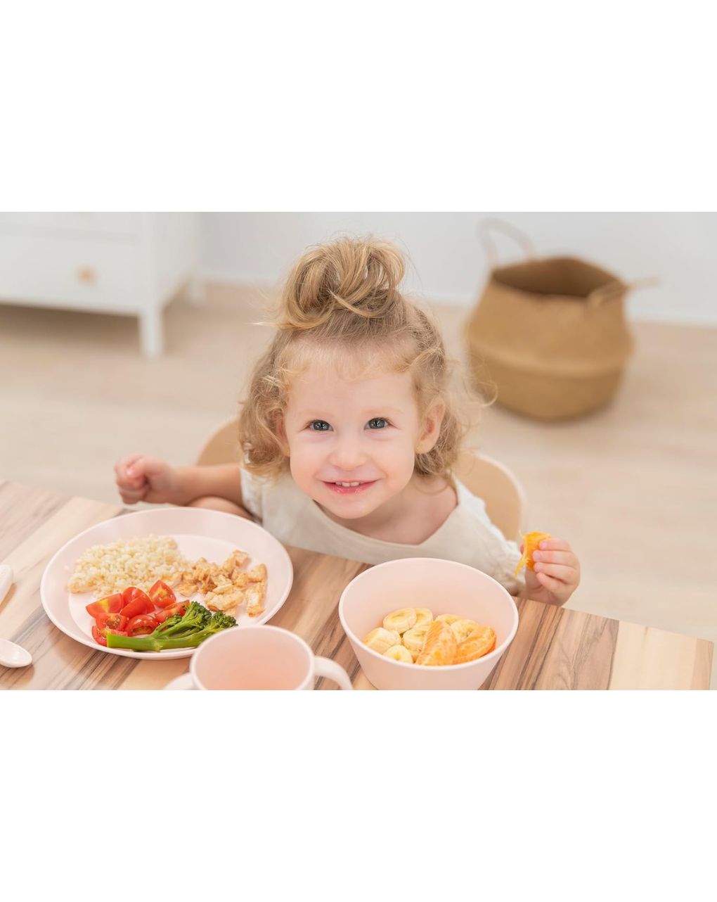 Miniland σετ φαγητού meal set round candy ml89534 - 