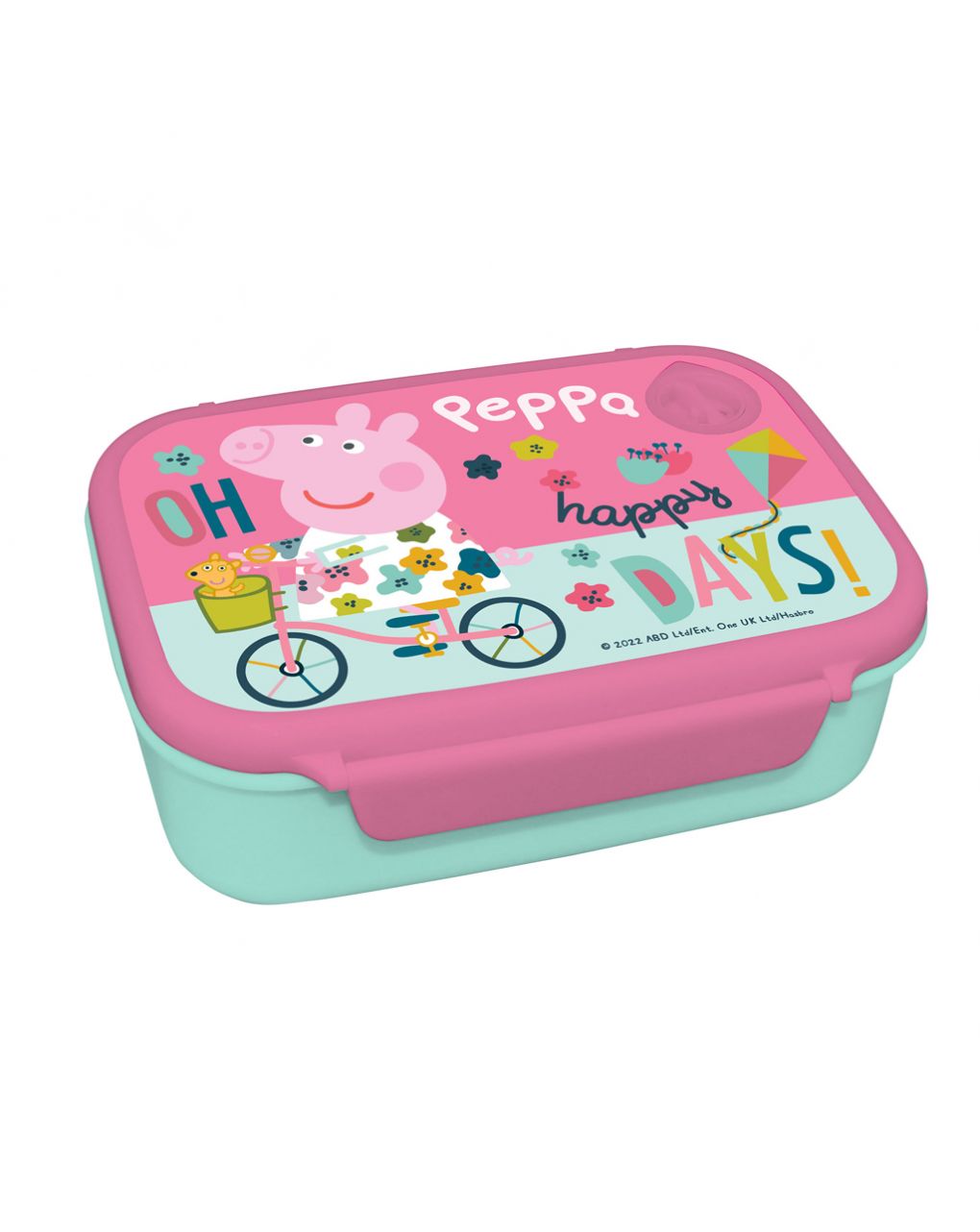 σετ φαγητού peppa pig με φαγητοδοχείο 800 ml - παγούρι αλουμινίου 500 ml 000482708 - Peppa Pig