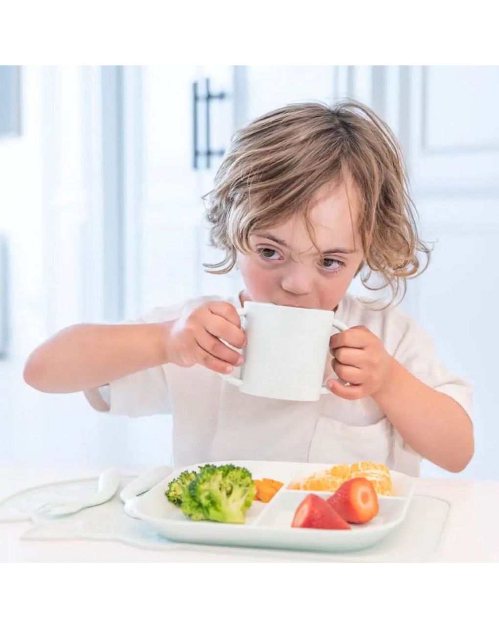 Miniland εκπαιδευτικό σετ φαγητού meal set blw mint ml89537 - Miniland