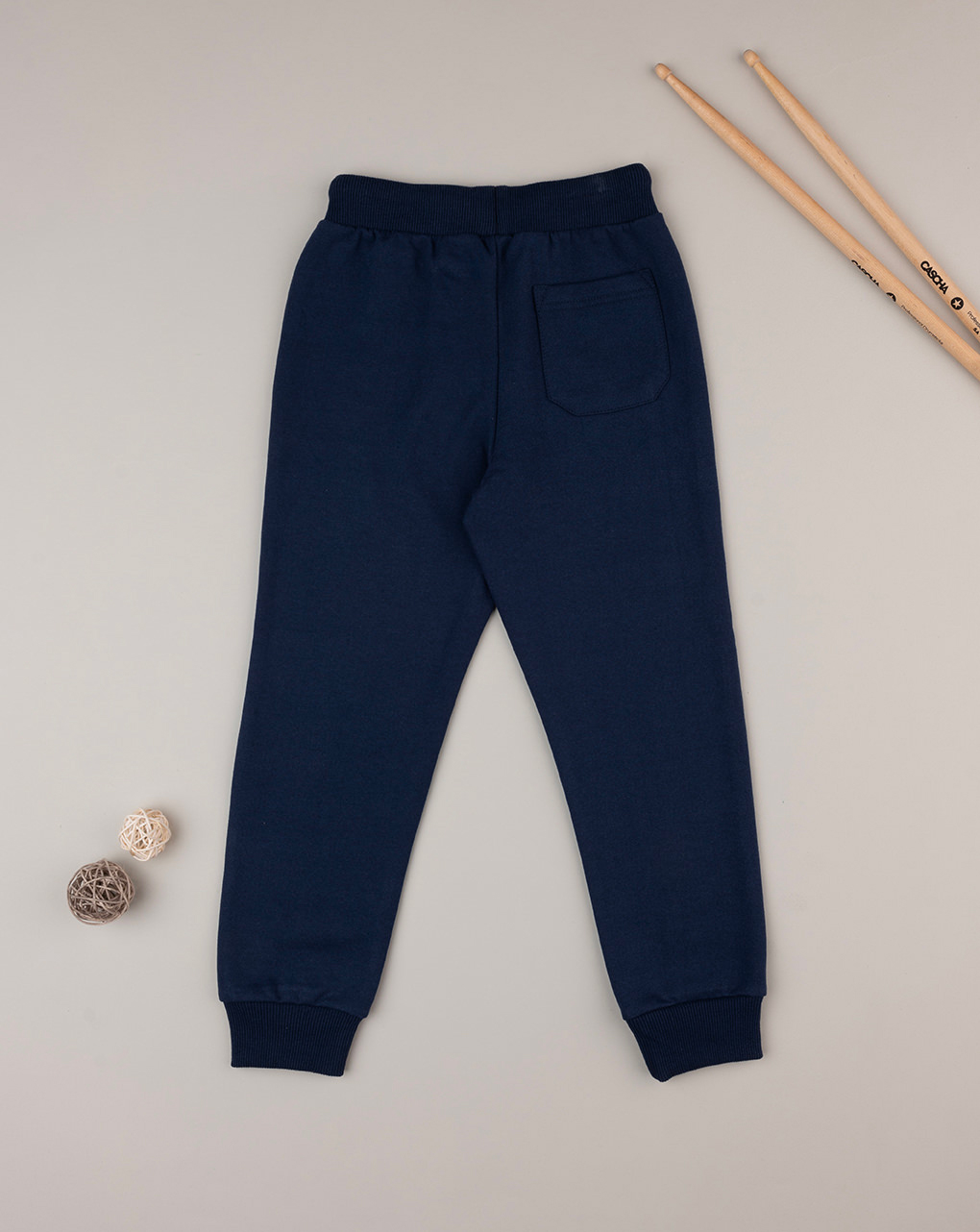 παιδικό παντελόνι φόρμας μπλε με αρκούδα για αγόρι - Prénatal