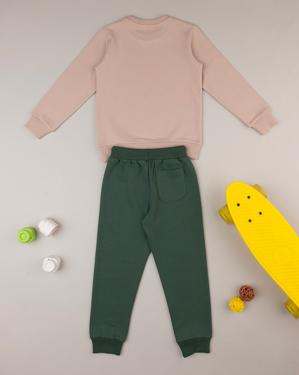 παιδικό σετ μπλούζα φούτερ και φόρμα racer για αγόρι - Prénatal