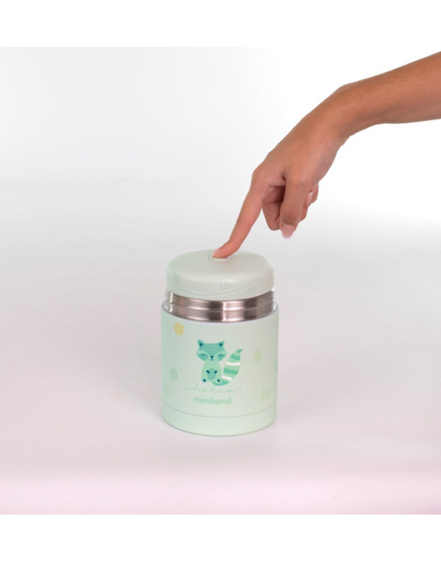 Miniland θερμός φαγητού dolce 600ml mint ml89489 - Miniland