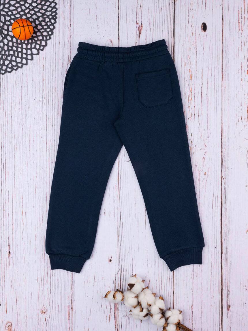 παιδικό παντελόνι φόρμας μπλε boston για αγόρι - Prénatal