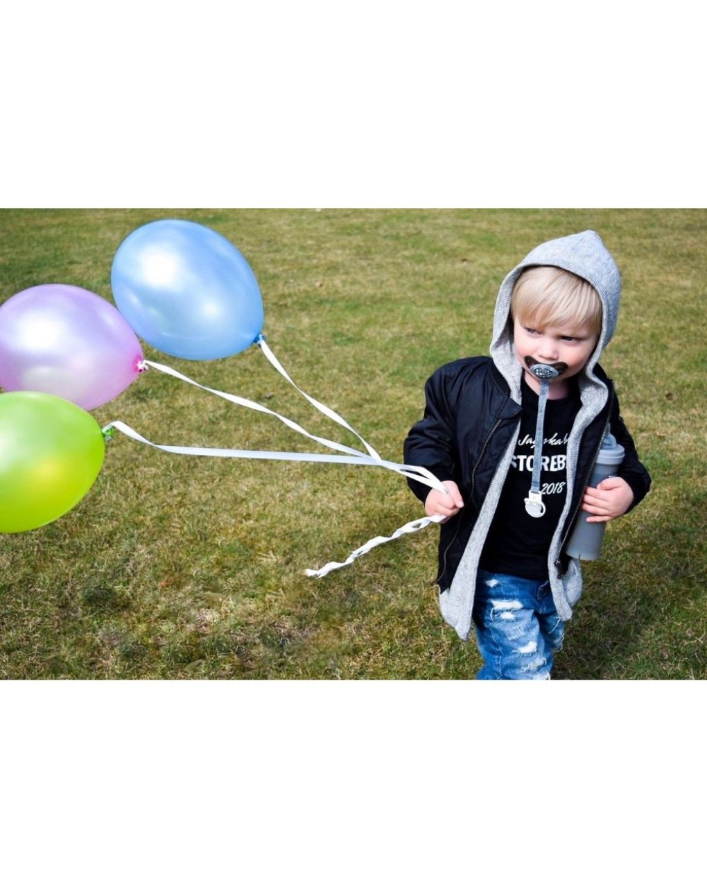 Twistshake κλιπ πιπίλας μαύρο 32-08-78103 - Twistshake