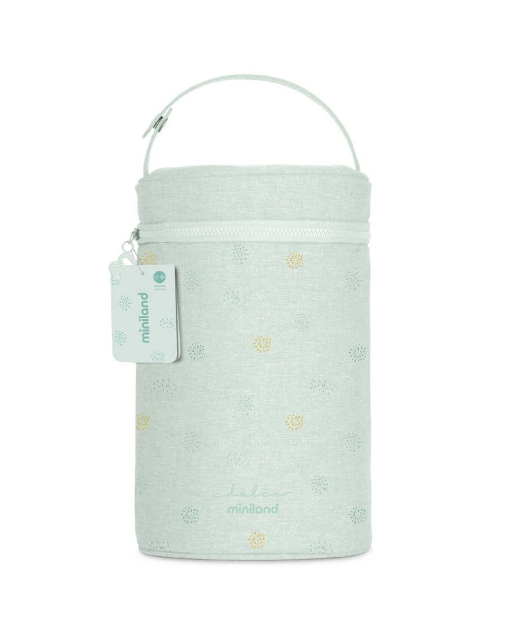 Miniland ισοθερμική τσαντά double dolce 500ml mint ml89497 - Miniland