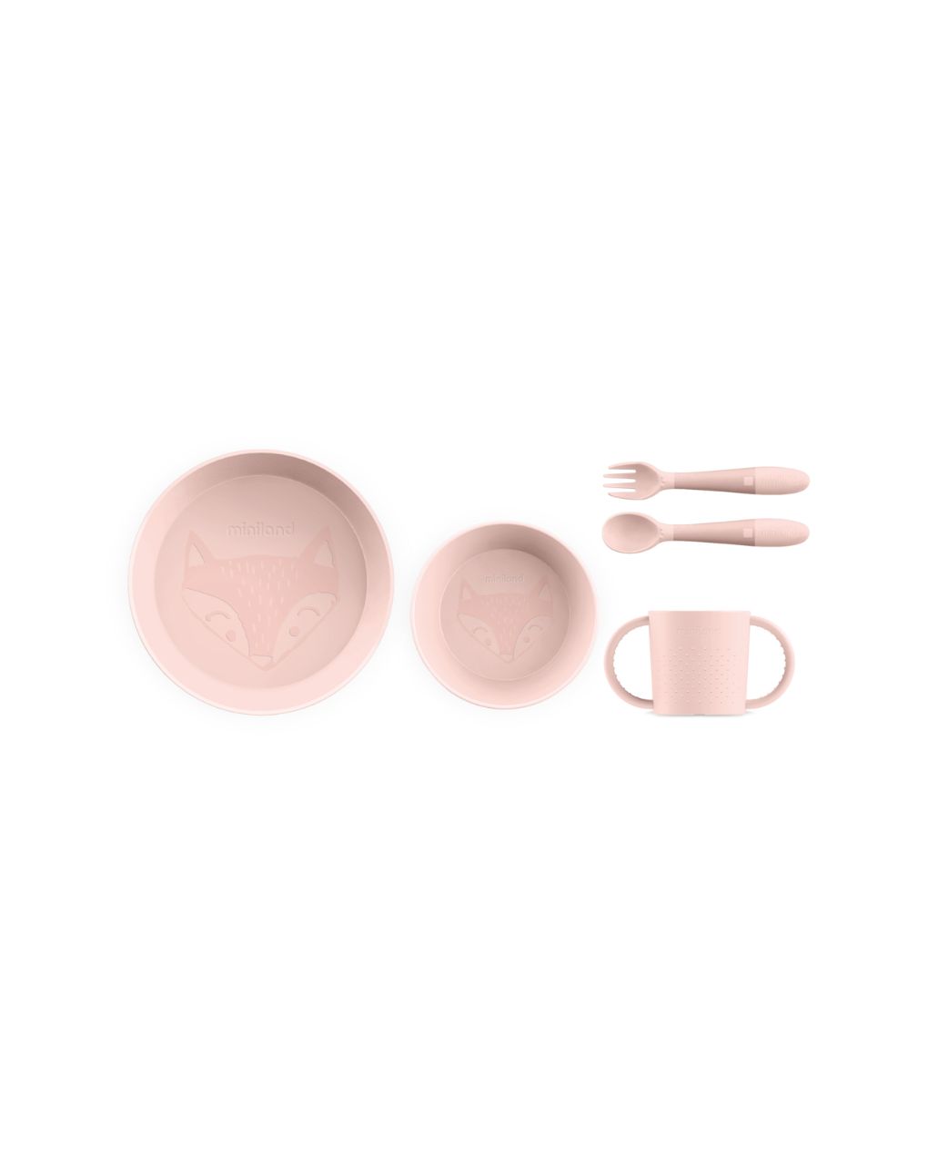 Miniland σετ φαγητού meal set round candy ml89534 - 
