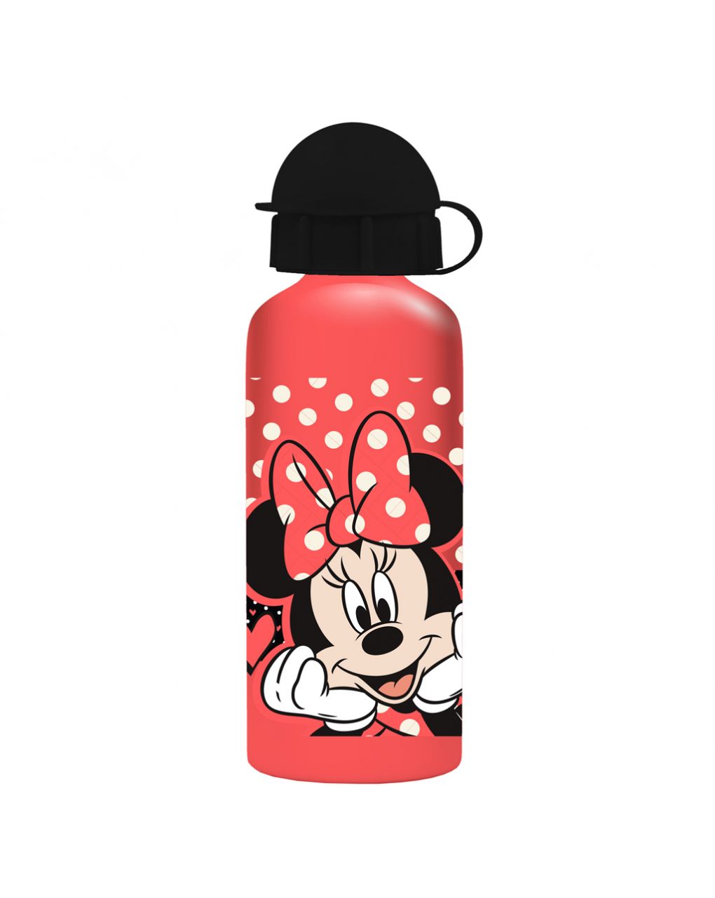 σετ φαγητού disney minnie mouse φαγητοδοχείο 800ml-παγούρι 500ml αλουμινίου 000563555 - DISNEY MICKEY MINNIE