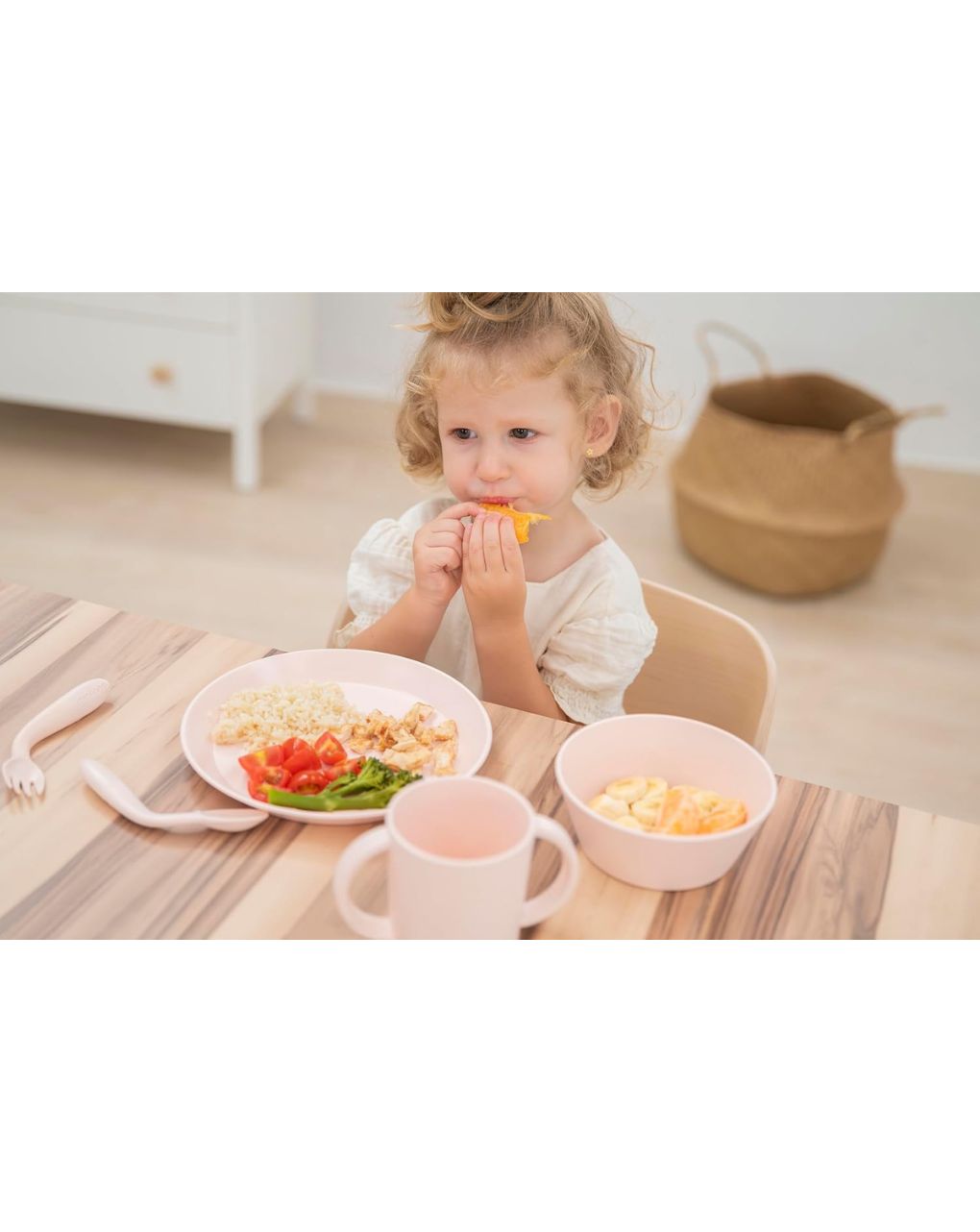 Miniland σετ φαγητού meal set round candy ml89534 - 