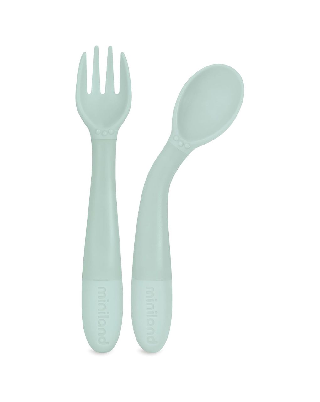 Miniland σετ φαγητού meal set round mint ml89535 - Miniland