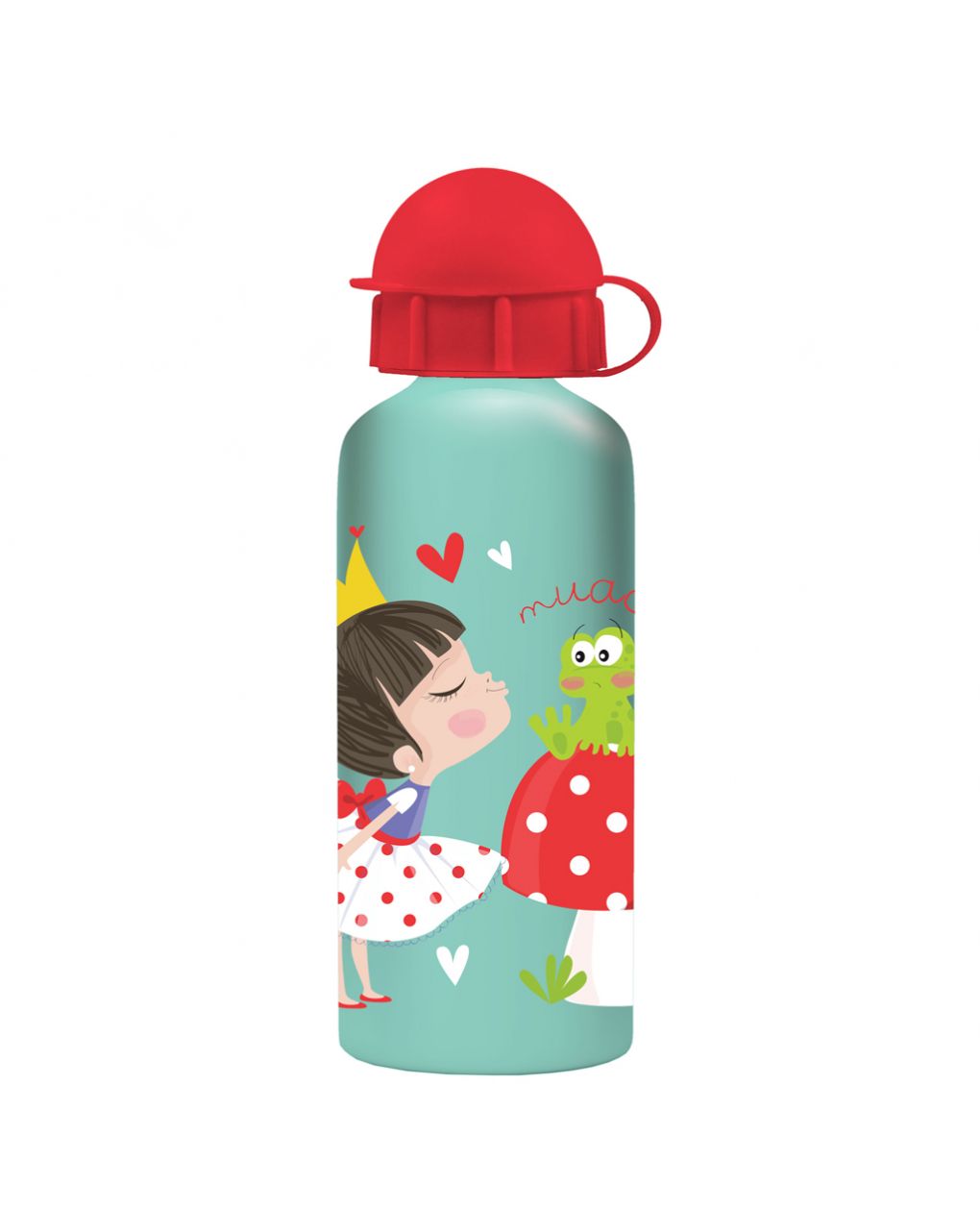 σετ φαγητού must princess and frog φαγητοδοχείο 800ml-παγούρι 500ml αλουμινίου 000584896 - must