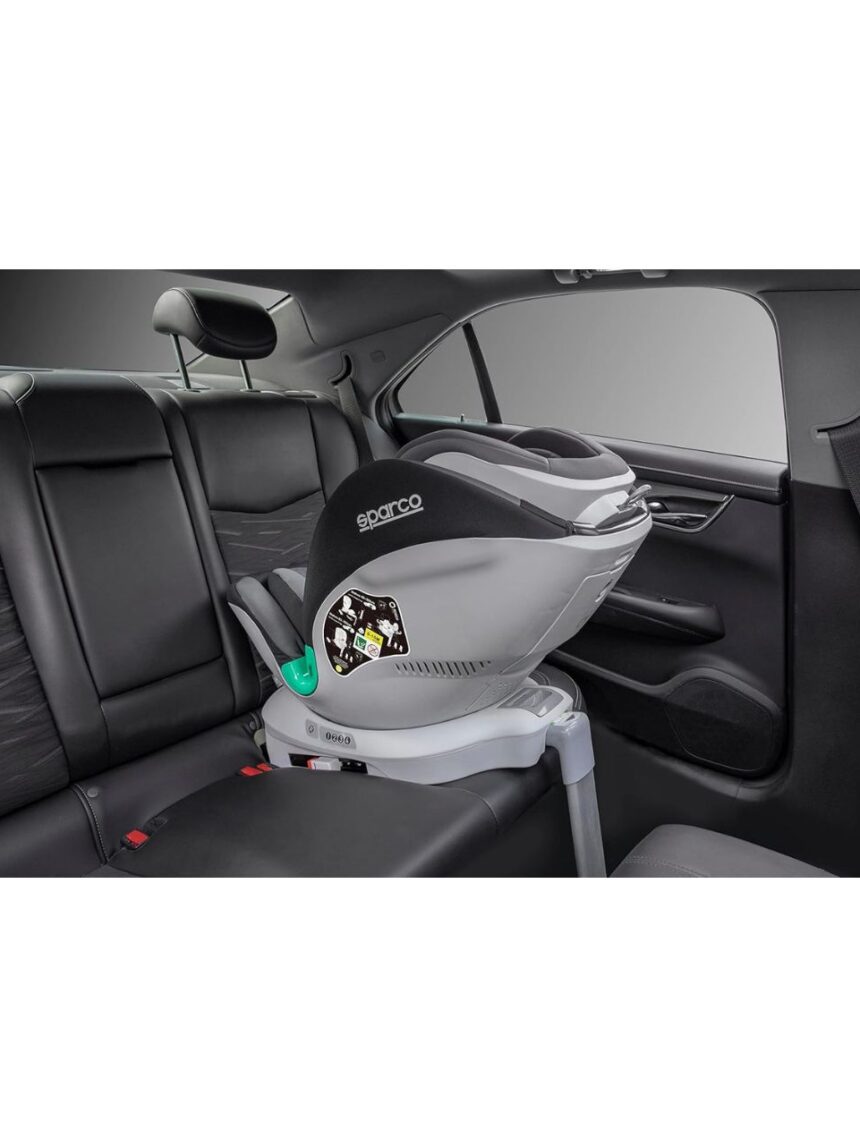 Sparco κάθισμα αυτοκινήτου i-size & top tether (40-135cm) black/red sk6000ird - SPARCO