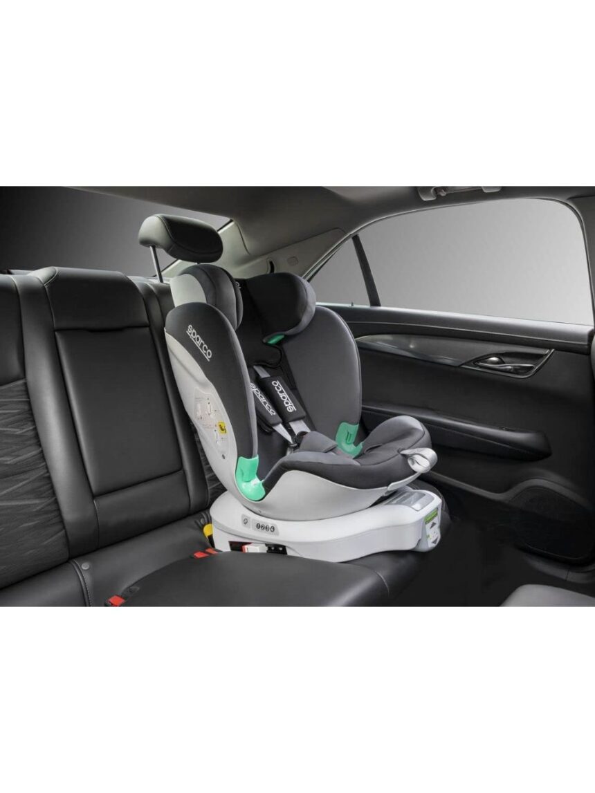 Sparco κάθισμα αυτοκινήτου i-size & top tether (40-135cm) black/red sk6000ird - SPARCO