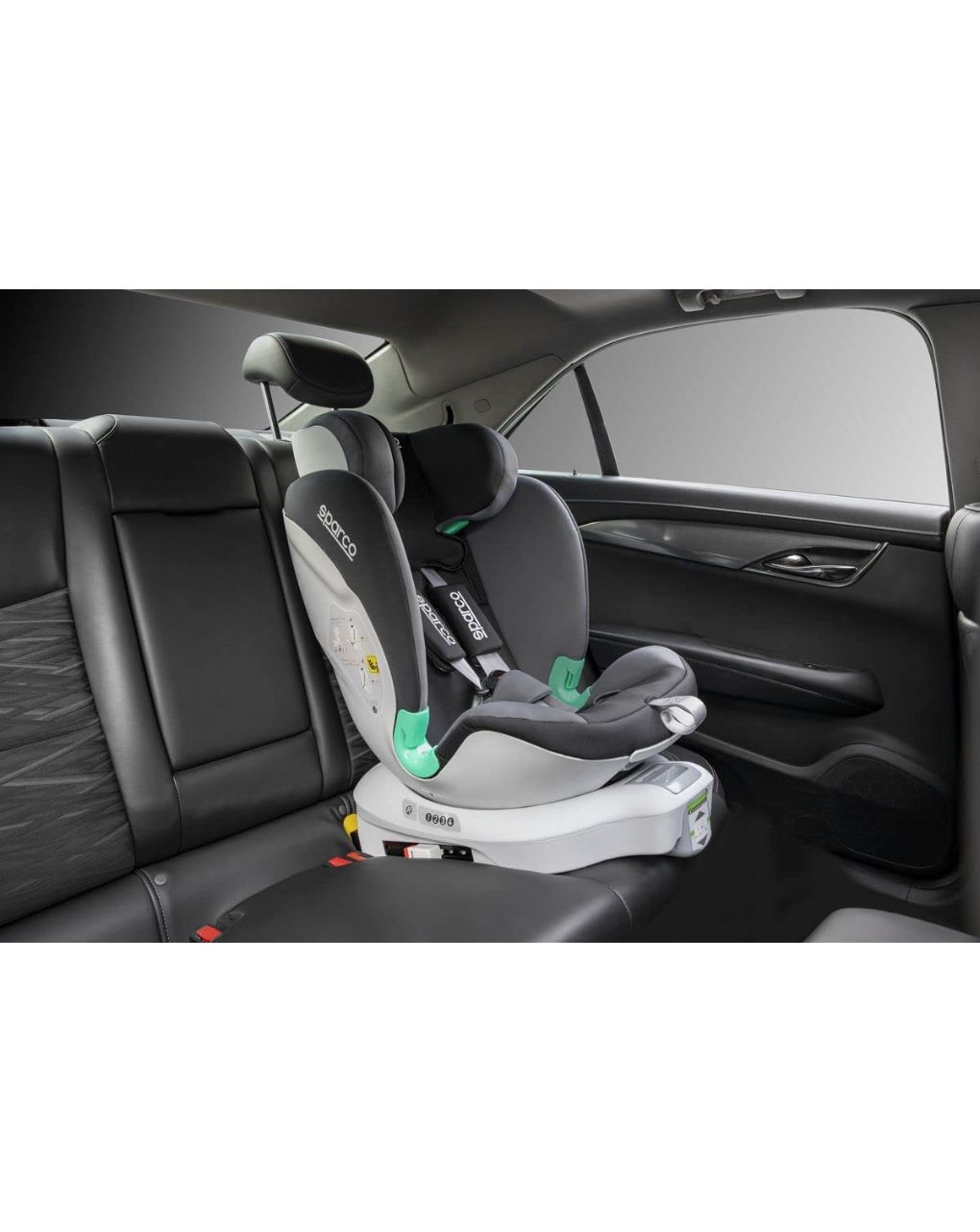 Sparco κάθισμα αυτοκινήτου i-size & top tether (40-135cm) black/red sk6000ird - SPARCO