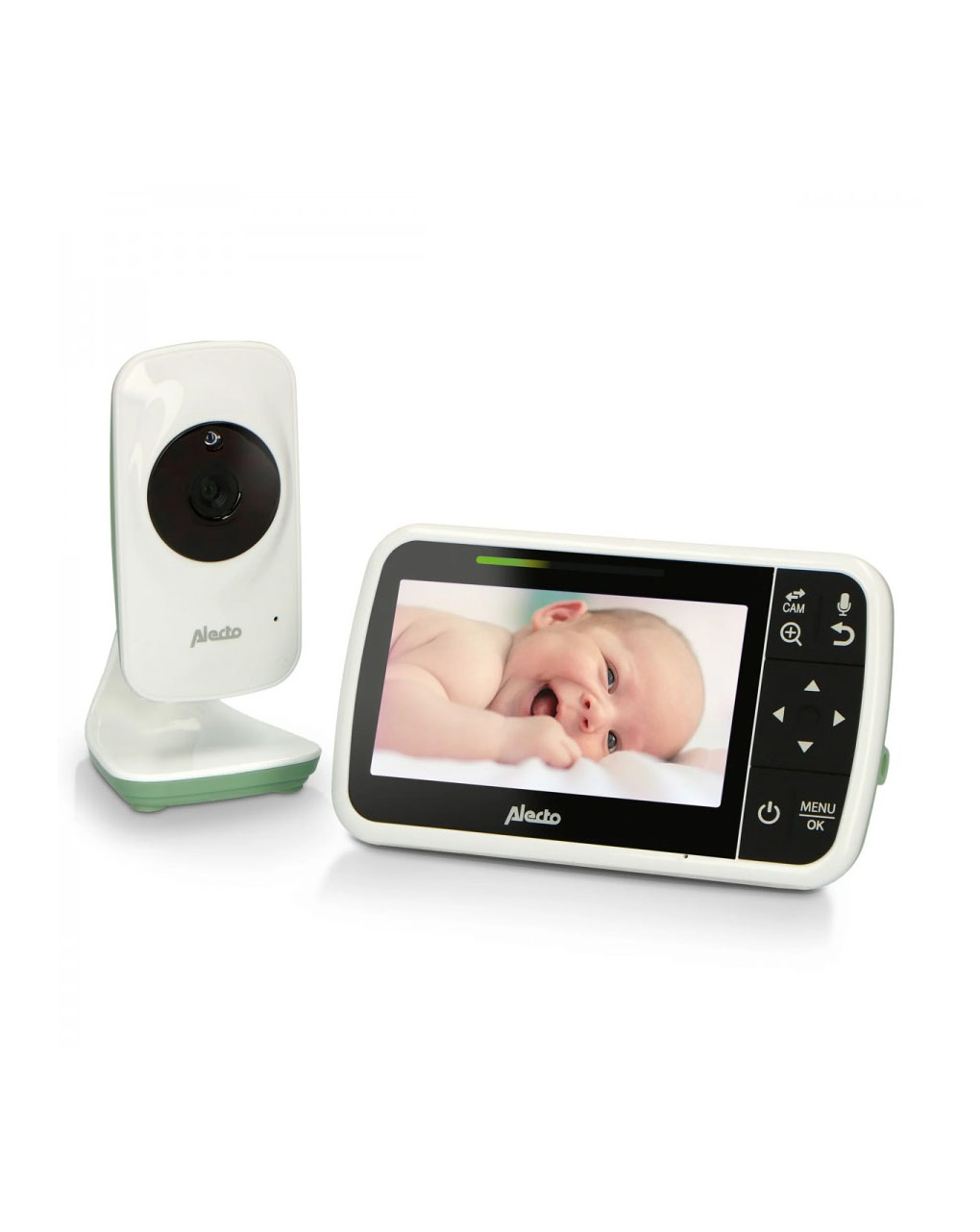 Alecto ενδοεπικοινωνία μωρού με κάμερα & οθόνη 4,3" dvm-149gn
