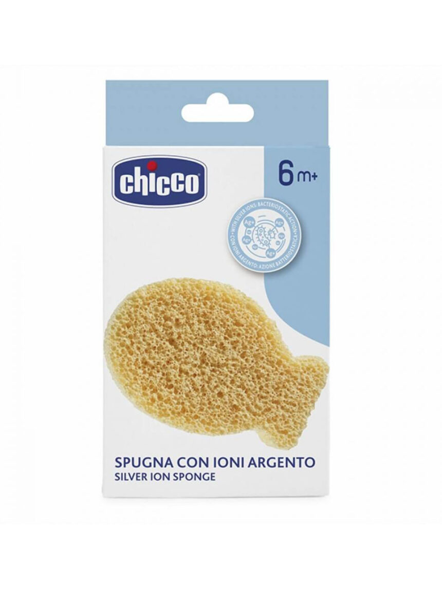 Chicco βρεφικό σφουγγάρι με ιόντα αργύρου 6m+ - Chicco