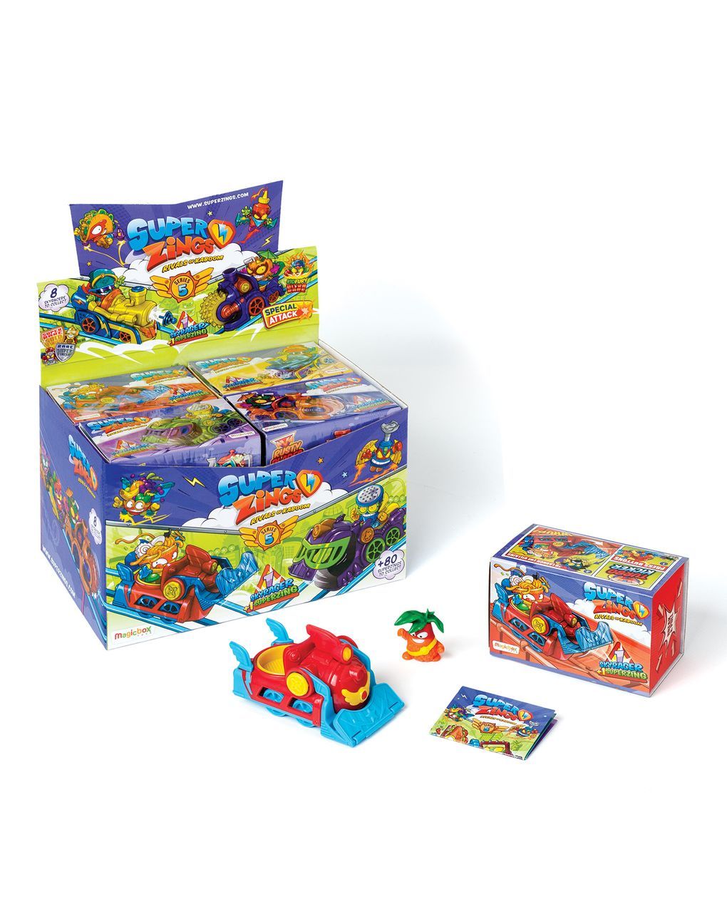 Superzings μικροπλάσματα σειρά 5 φιγούρα με skyracer για 3+ χρονών 1013-61304 - SUPERZINGS