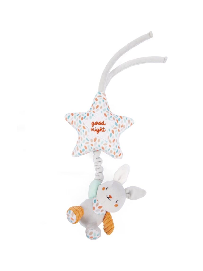 Baby smile κρεμαστό μουσικό με το rene το λαγουδάκι - Baby Smile