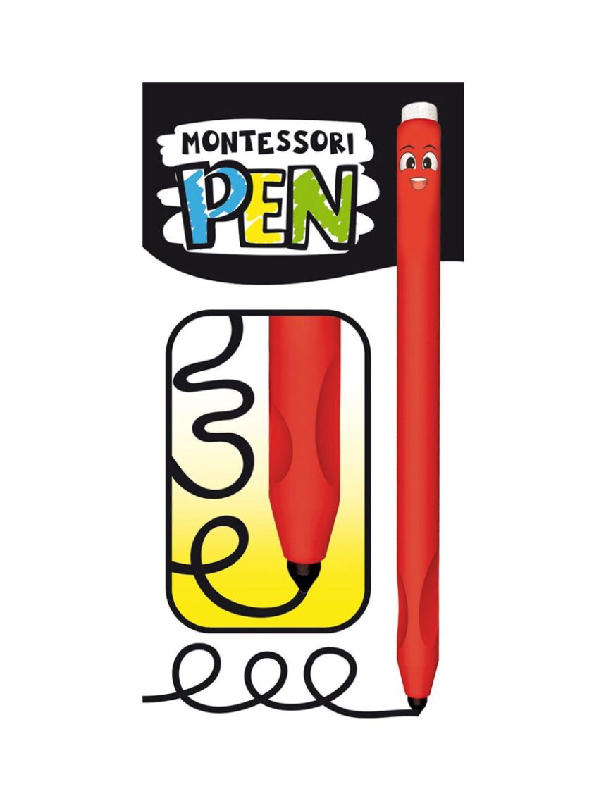 Montessori montessori pen εργονομικός μαρκαδόρος 12 τμχ 11.97197 - Lisciani