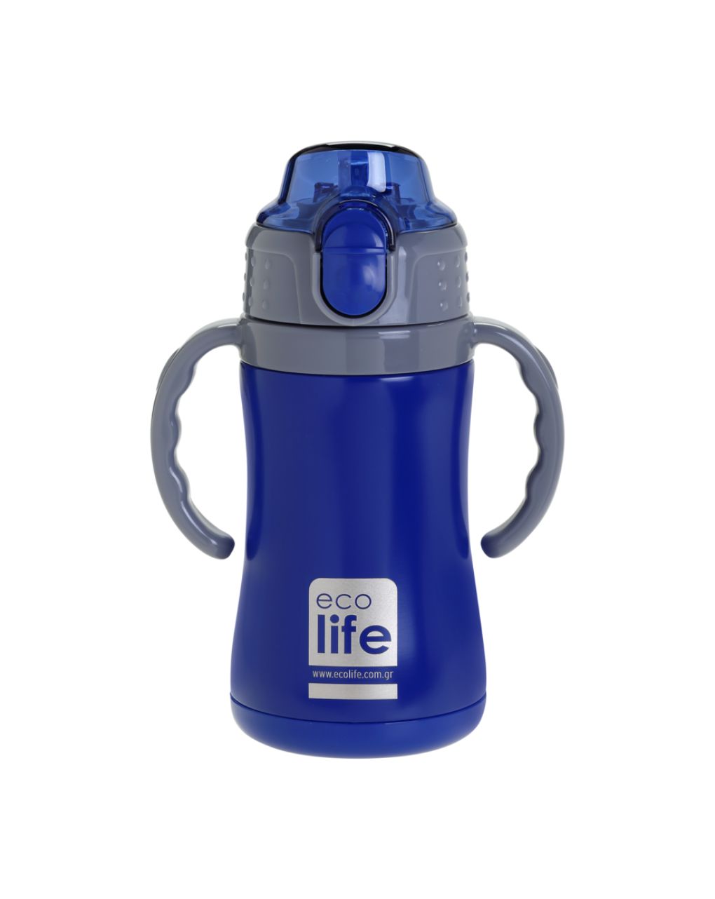 Ecolife ανοξείδωτο παγούρι kids thermos navy blue 300ml 33-bo-2990 - Ecolife