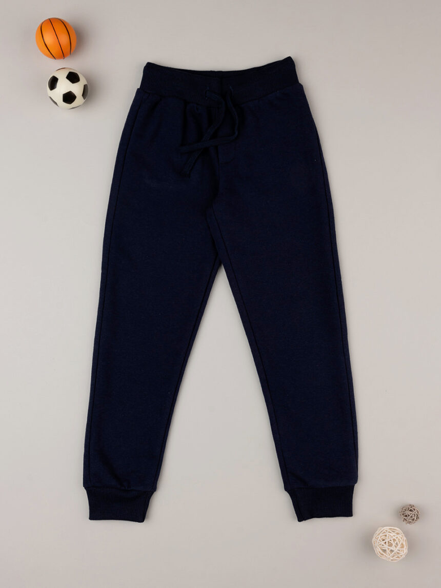 παιδικό παντελόνι φόρμας μπλε για αγόρι - Prénatal