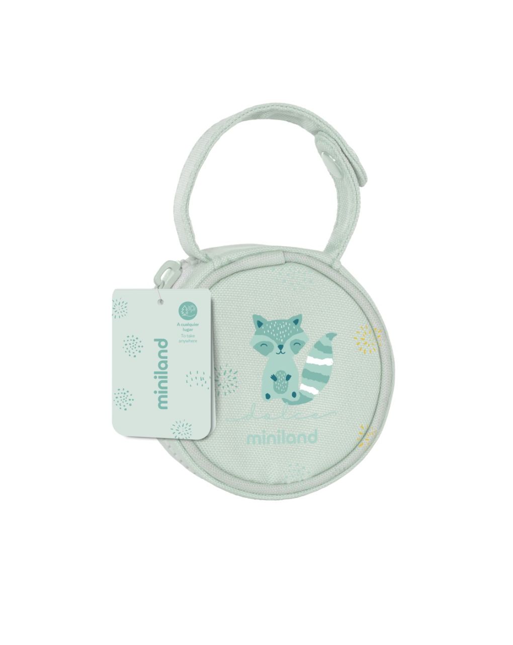 Miniland θήκη πιπίλας pacipocket dolce mint ml89516 - Miniland