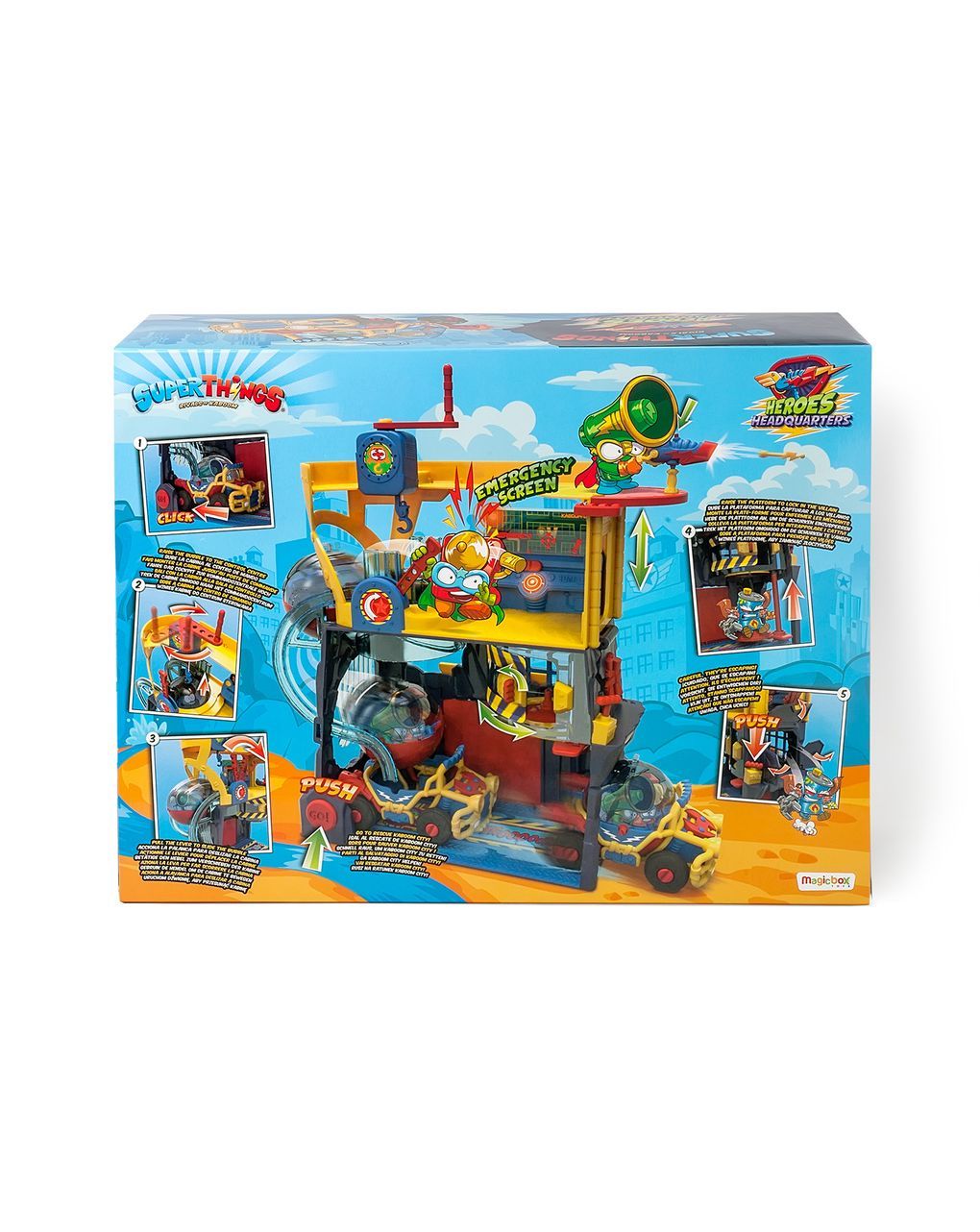 Superzings μικροπλάσματα heroes headquarters για 3+ χρονών 1013-61166 - SUPERTHINGS