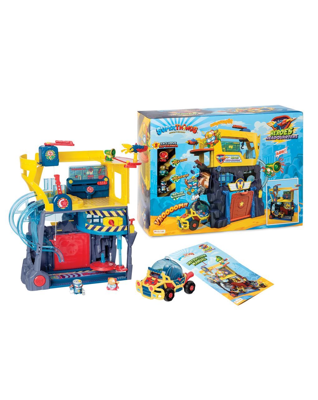 Superzings μικροπλάσματα heroes headquarters για 3+ χρονών 1013-61166 - SUPERTHINGS