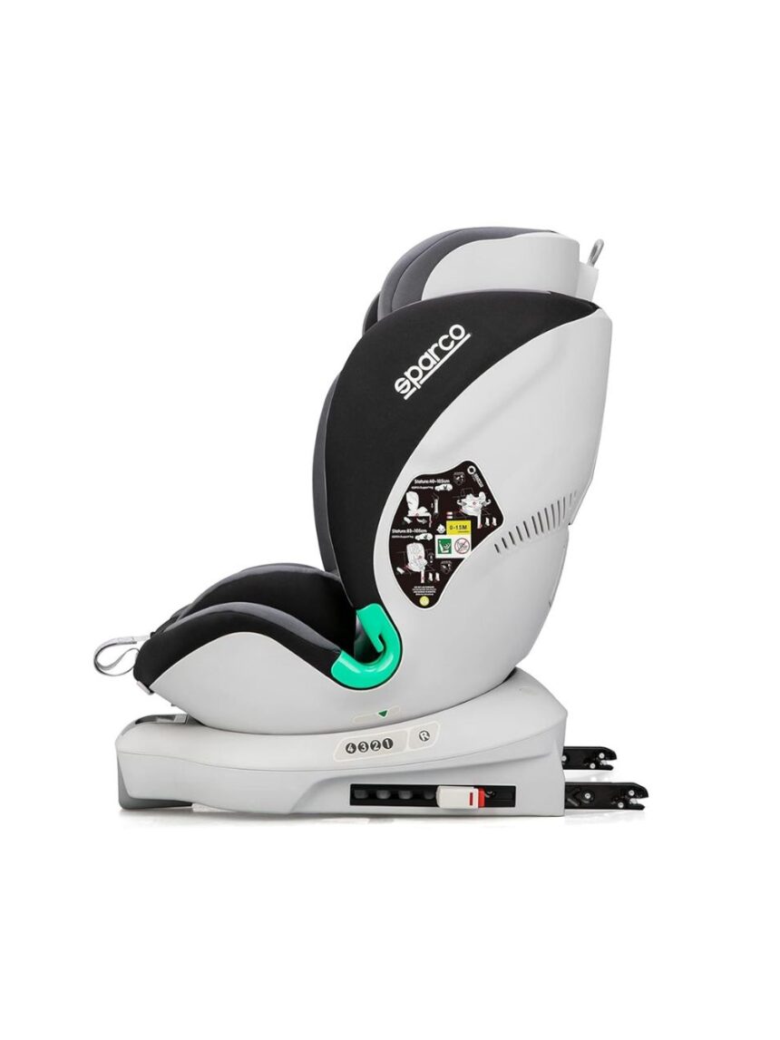 Sparco κάθισμα αυτοκινήτου i-size & top tether (40-135cm) black/red sk6000ird - SPARCO