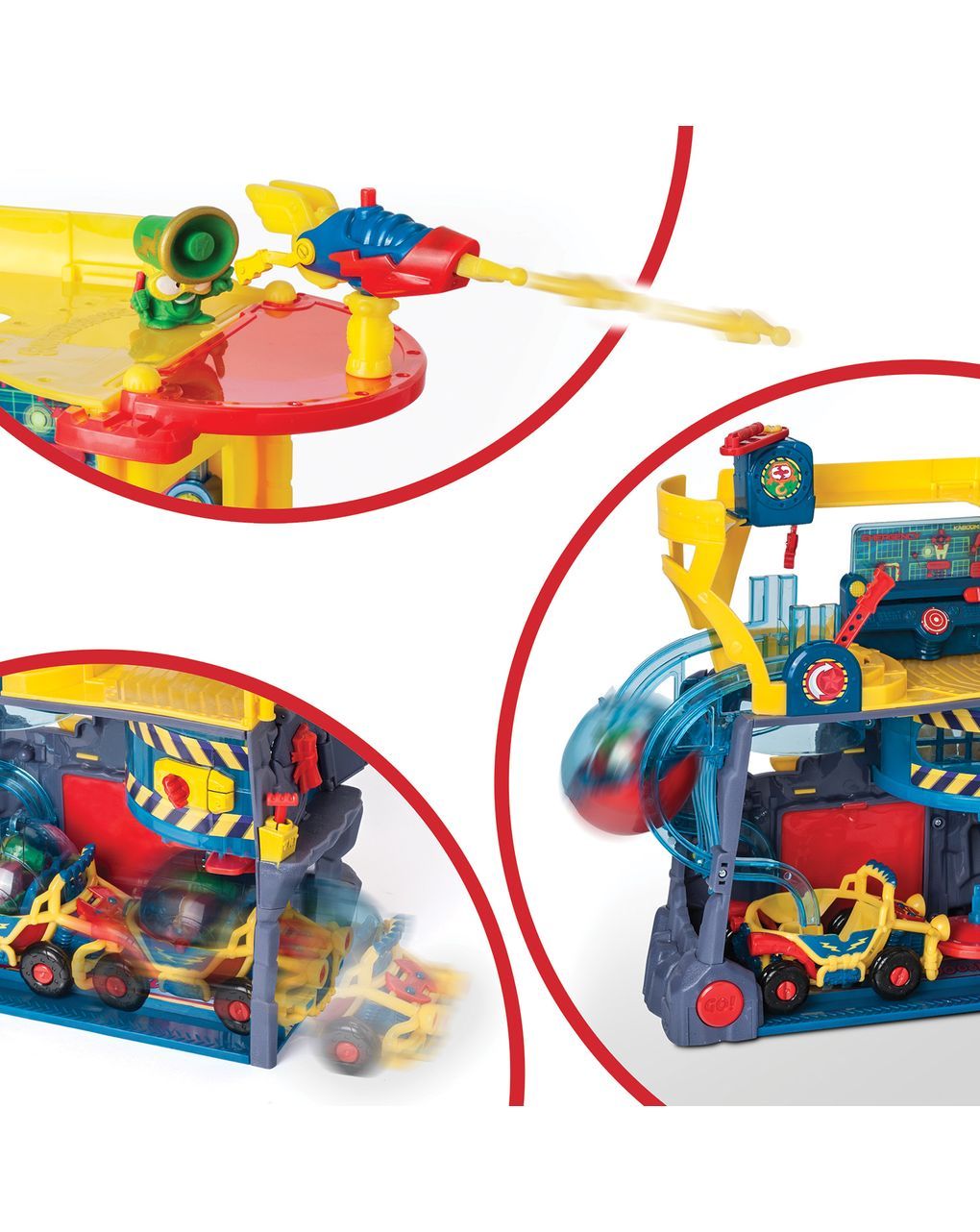 Superzings μικροπλάσματα heroes headquarters για 3+ χρονών 1013-61166 - SUPERTHINGS