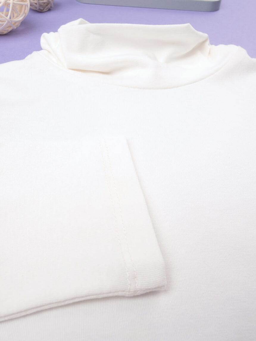παιδική μπλούζα ζιβάγκο λευκή για κορίτσι - Prénatal