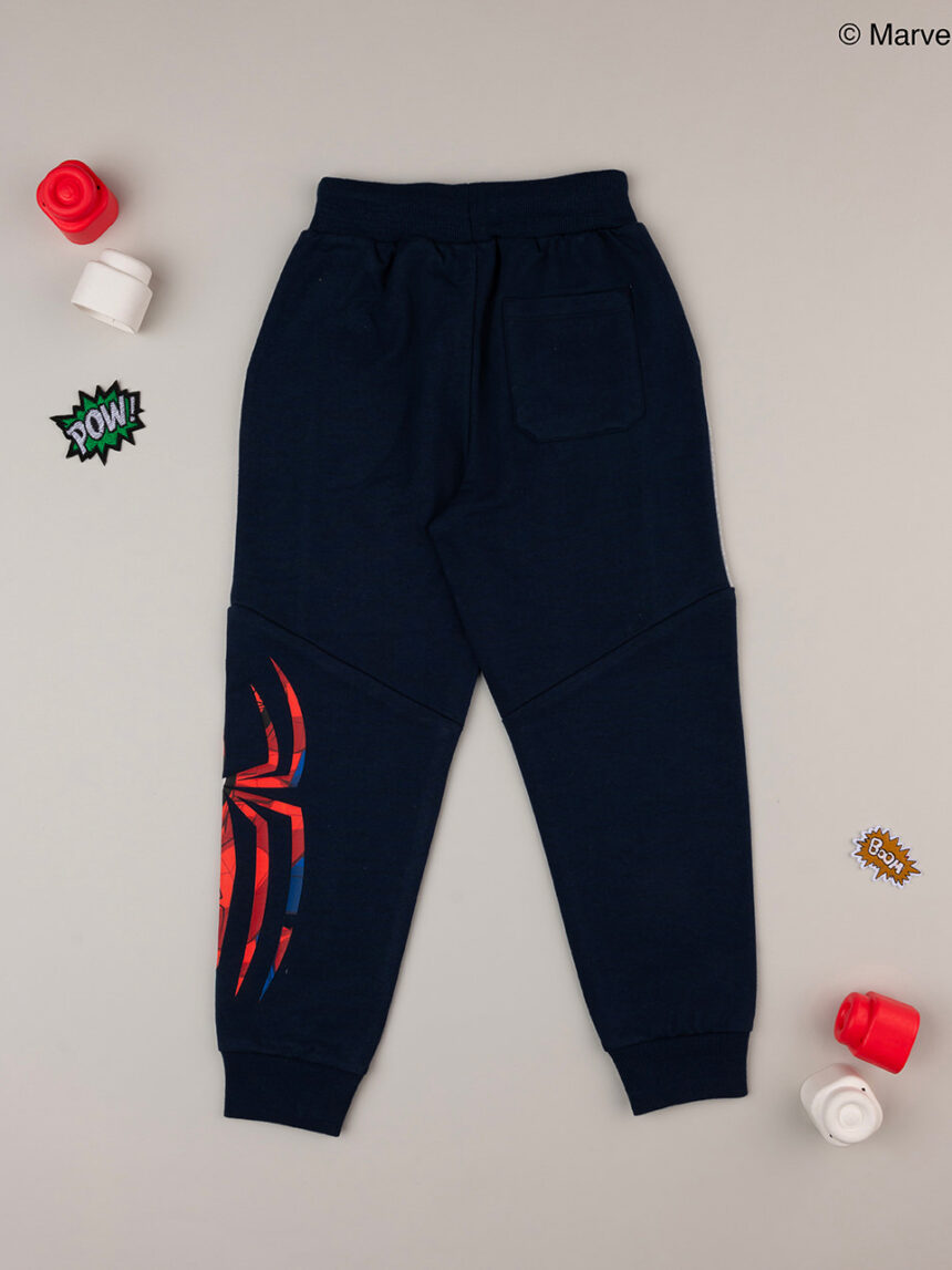παιδικό παντελόνι φόρμας μπλε spiderman για αγόρι - Prénatal