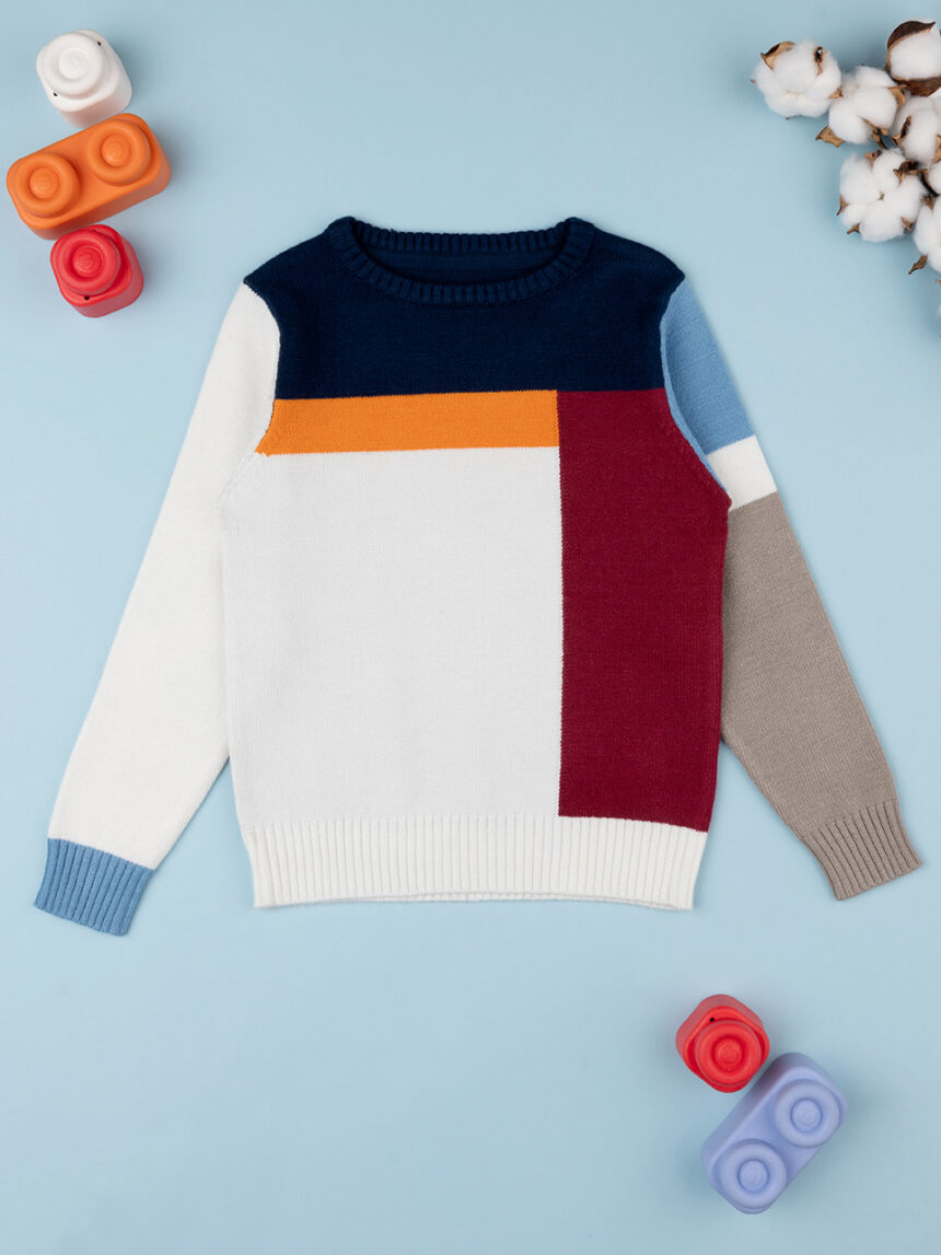 παιδικό πουλόβερ πολύχρωμο για αγόρι - Prénatal