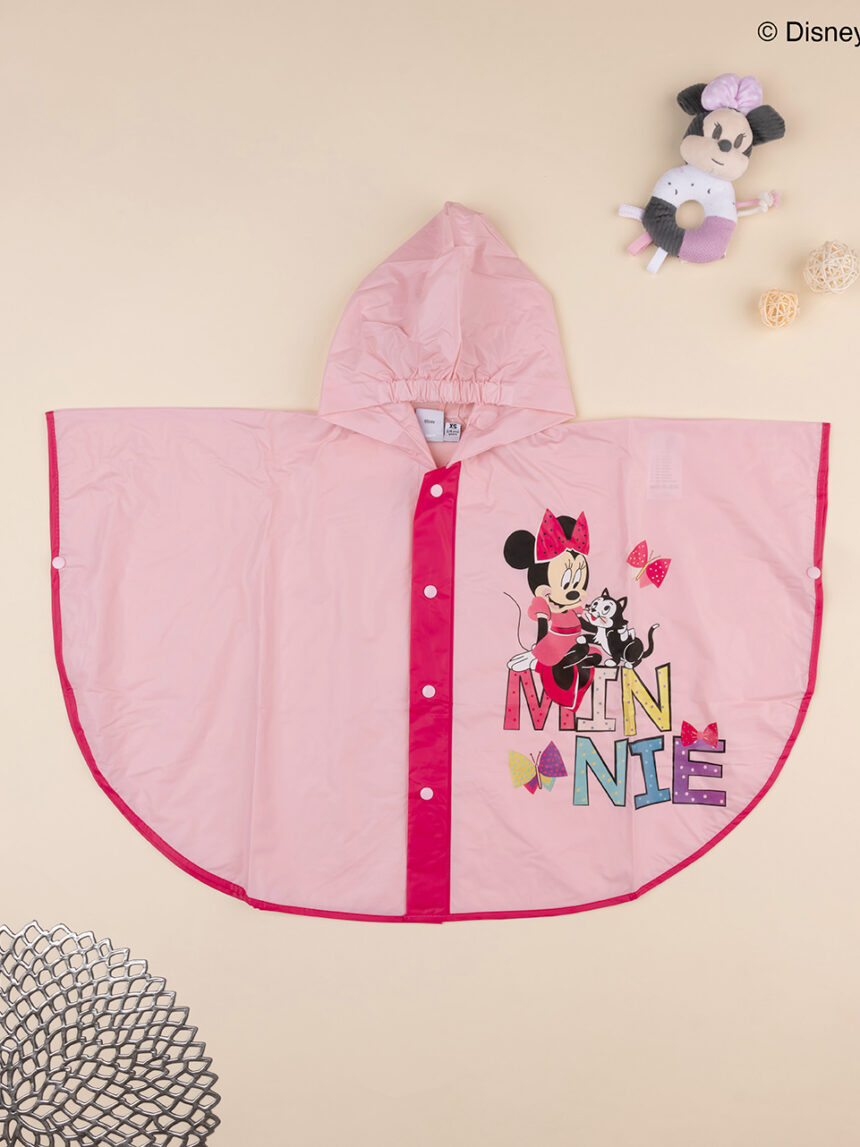 παιδικό αδιάβροχο ροζ με τη minnie για κορίτσι - Prénatal
