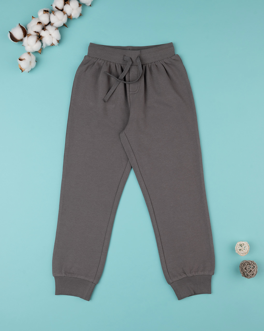 παιδικό παντελόνι φόρμας γκρι για αγόρι - Prénatal