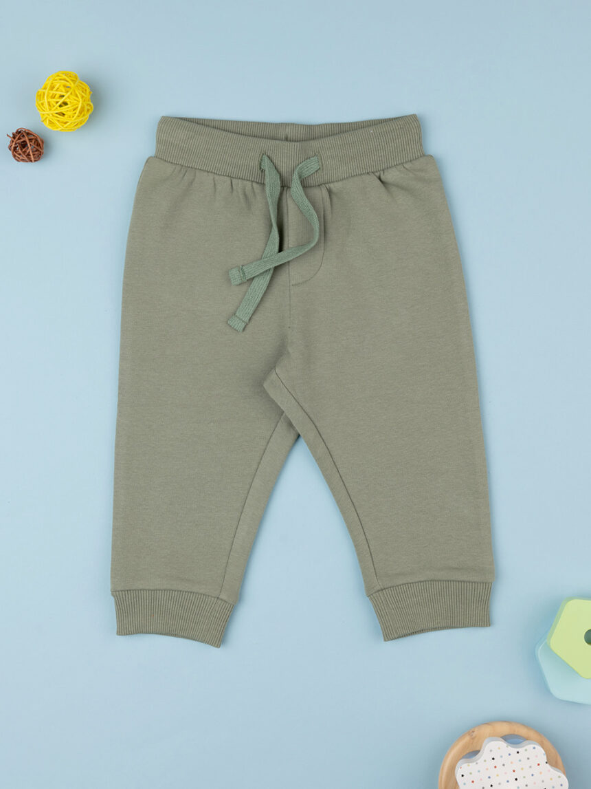 βρεφικό παντελόνι φόρμας πράσινο για αγόρι - Prénatal