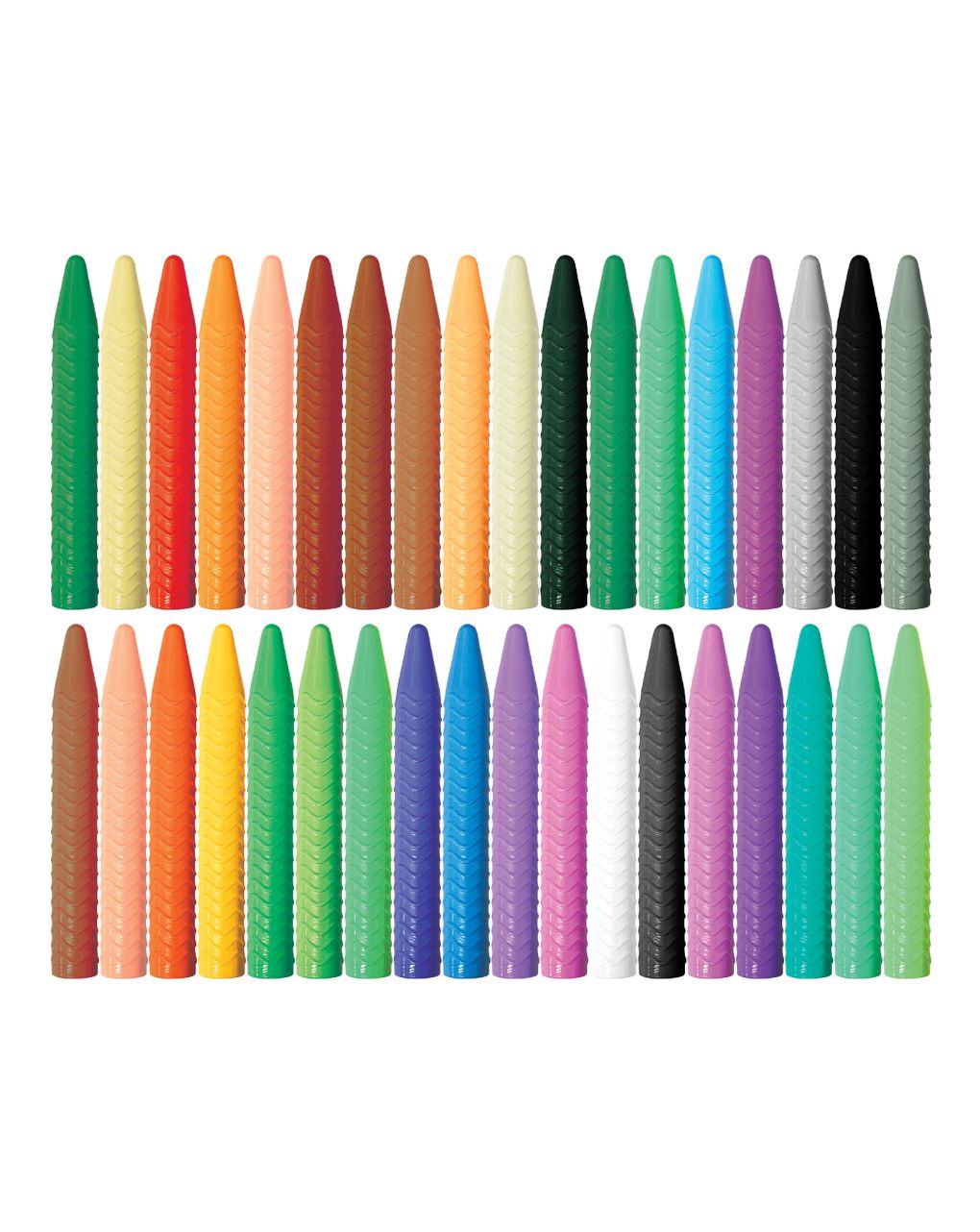 Haku yoka spiral crayons - 36 colours cp223080 - HAKU YOKA