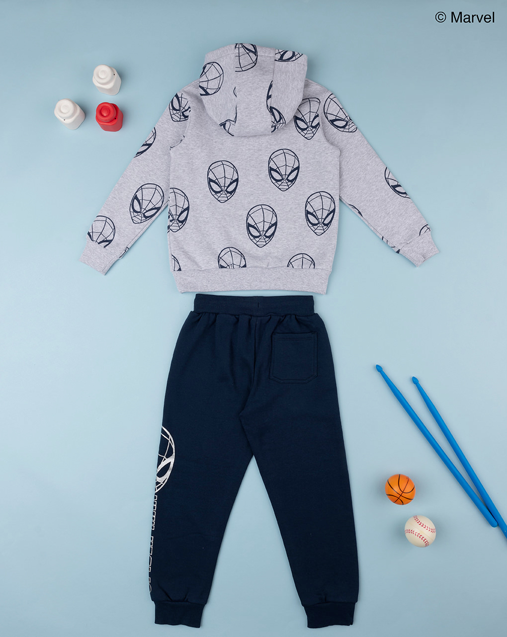 παιδικό σετ φούτερ και φόρμα spiderman για αγόρι - Prénatal