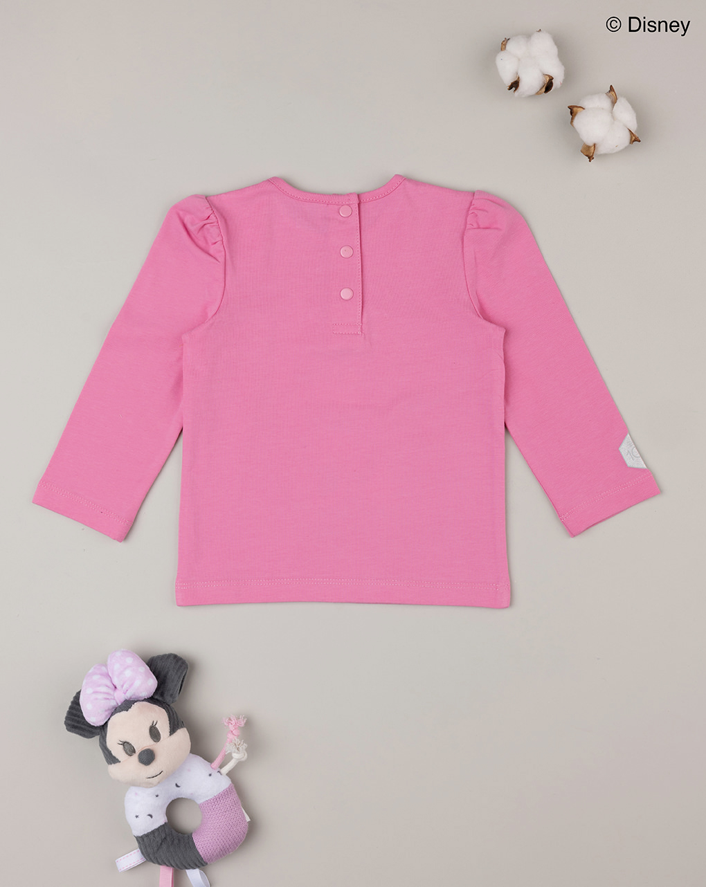 μπλούζα ροζ με τη minnie για κορίτσι - Prénatal